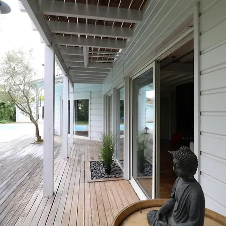 Havre De Paix - Grande Maison En Bois & Piscine Casa vacanze